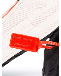 schwarze Wildleder niedrige Sneakers von Off-White