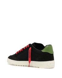 schwarze Wildleder niedrige Sneakers von Off-White