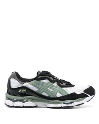 schwarze Wildleder niedrige Sneakers von Asics