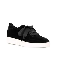 schwarze Wildleder niedrige Sneakers von Senso