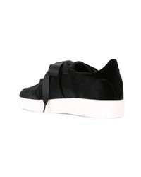 schwarze Wildleder niedrige Sneakers von Senso