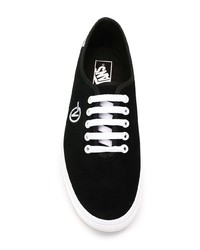 schwarze Wildleder niedrige Sneakers von Vans