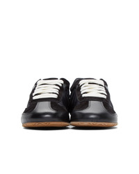 schwarze Wildleder niedrige Sneakers von Loewe