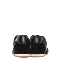 schwarze Wildleder niedrige Sneakers von Loewe