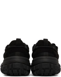 schwarze Wildleder niedrige Sneakers von Acne Studios
