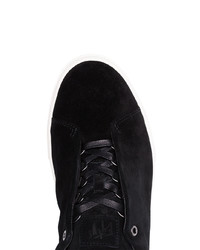 schwarze Wildleder niedrige Sneakers von Eytys