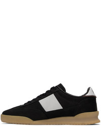 schwarze Wildleder niedrige Sneakers von Ps By Paul Smith