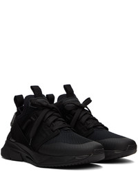 schwarze Wildleder niedrige Sneakers von Tom Ford