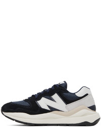 schwarze Wildleder niedrige Sneakers von New Balance