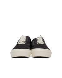 schwarze Wildleder niedrige Sneakers von Vans