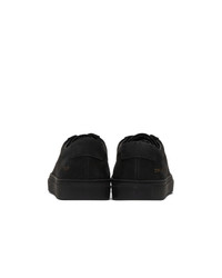 schwarze Wildleder niedrige Sneakers von Common Projects