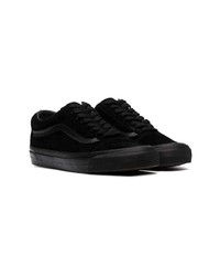 schwarze Wildleder niedrige Sneakers von Vans