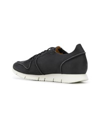 schwarze Wildleder niedrige Sneakers von Buttero