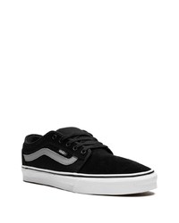 schwarze Wildleder niedrige Sneakers von Vans