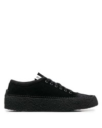 schwarze Wildleder niedrige Sneakers von Clarks Originals