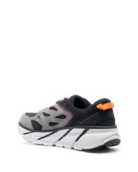 schwarze Wildleder niedrige Sneakers von Hoka One One