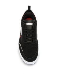 schwarze Wildleder niedrige Sneakers von Reebok