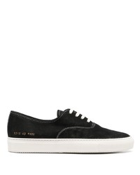 schwarze Wildleder niedrige Sneakers von Common Projects