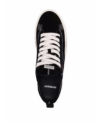 schwarze Wildleder niedrige Sneakers von Represent