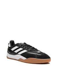 schwarze Wildleder niedrige Sneakers von adidas