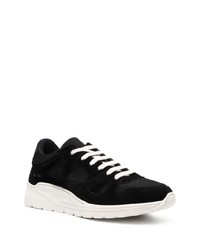 schwarze Wildleder niedrige Sneakers von Common Projects