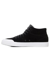 schwarze Wildleder niedrige Sneakers von DC Shoes