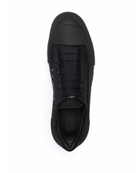 schwarze Wildleder niedrige Sneakers von Alexander McQueen