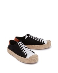 schwarze Wildleder niedrige Sneakers von JW Anderson