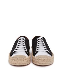 schwarze Wildleder niedrige Sneakers von JW Anderson