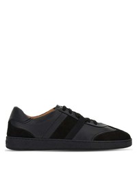 schwarze Wildleder niedrige Sneakers von Ferragamo