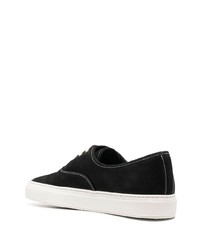 schwarze Wildleder niedrige Sneakers von Common Projects