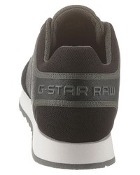 schwarze Wildleder niedrige Sneakers von G-Star RAW