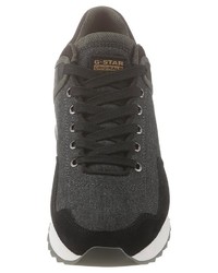 schwarze Wildleder niedrige Sneakers von G-Star RAW