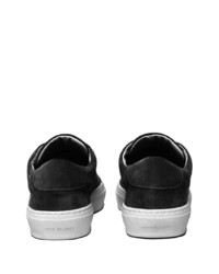 schwarze Wildleder niedrige Sneakers von John Elliott