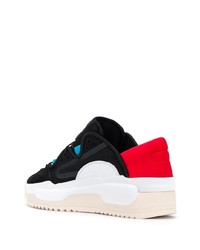 schwarze Wildleder niedrige Sneakers von Y-3