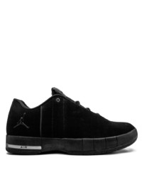 schwarze Wildleder niedrige Sneakers von Jordan