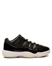 schwarze Wildleder niedrige Sneakers von Jordan