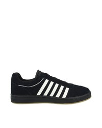 schwarze Wildleder niedrige Sneakers von K-Swiss