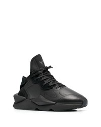 schwarze Wildleder niedrige Sneakers von Y-3