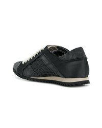 schwarze Wildleder niedrige Sneakers von Pedro Garcia