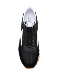 schwarze Wildleder niedrige Sneakers von Marc Jacobs