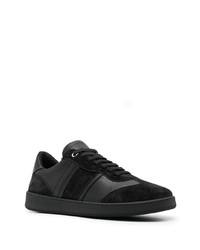 schwarze Wildleder niedrige Sneakers von Ferragamo