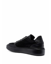 schwarze Wildleder niedrige Sneakers von Casadei