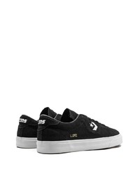 schwarze Wildleder niedrige Sneakers von Converse