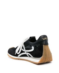 schwarze Wildleder niedrige Sneakers von Loewe