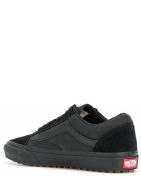 schwarze Wildleder niedrige Sneakers von Vans