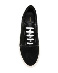 schwarze Wildleder niedrige Sneakers von Common Projects