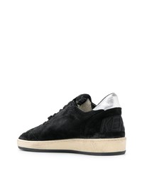 schwarze Wildleder niedrige Sneakers von Golden Goose