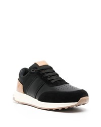 schwarze Wildleder niedrige Sneakers von Tod's