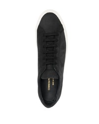 schwarze Wildleder niedrige Sneakers von Common Projects